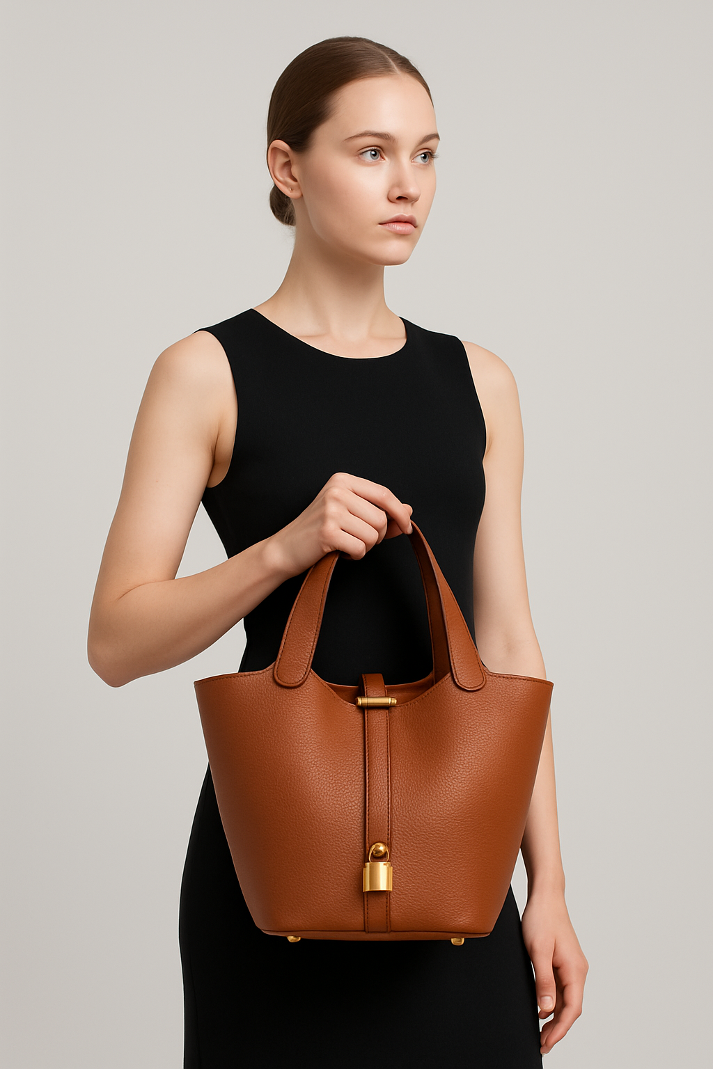 LeRoxy | Elegante Bucket Bag Dames | Stijlvolle Leren Handtas voor Elke Gelegenheid