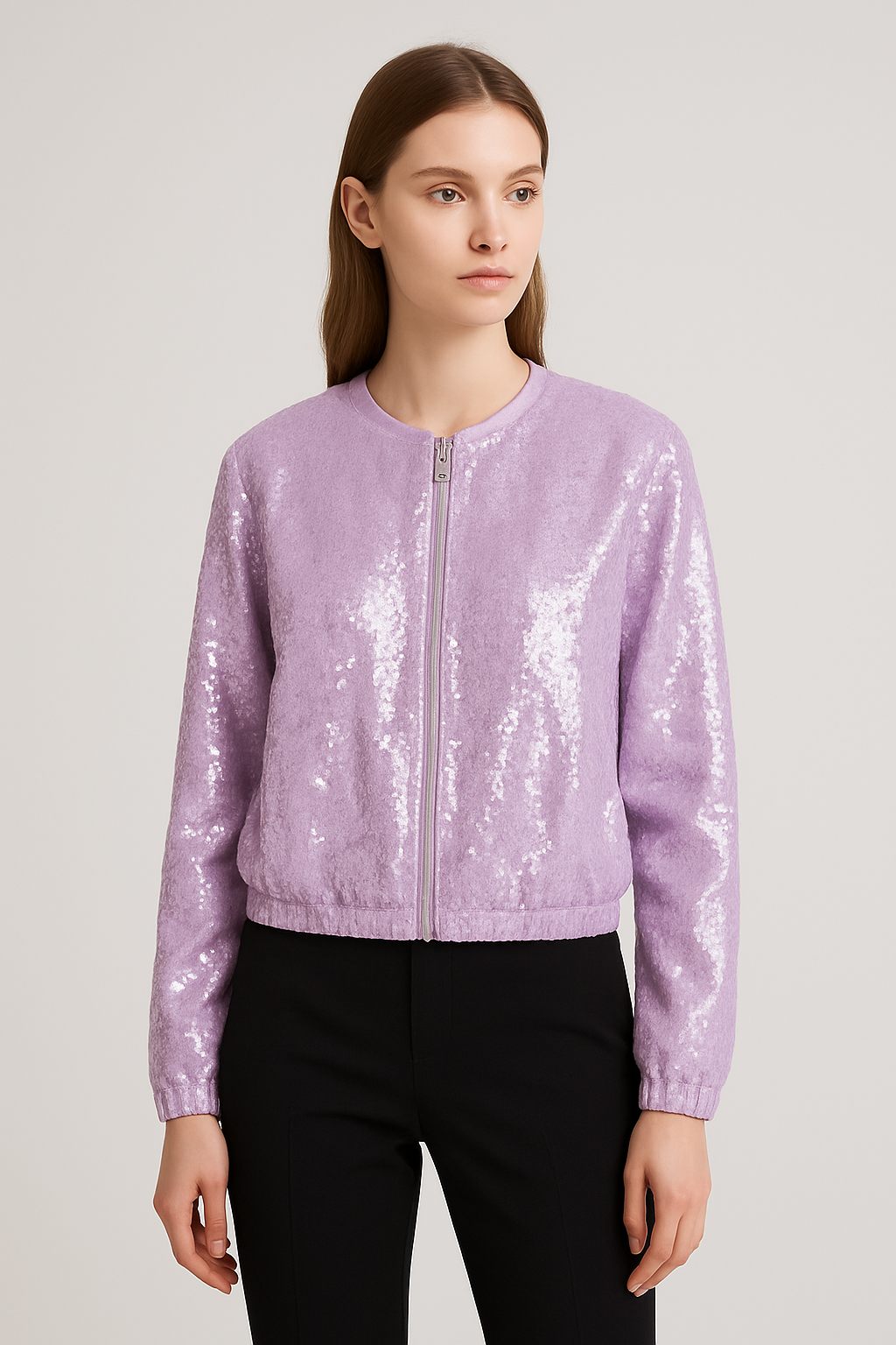 LeRoxy | Modieuze Damesjas met Pailletten | Trendy en Stijlvol