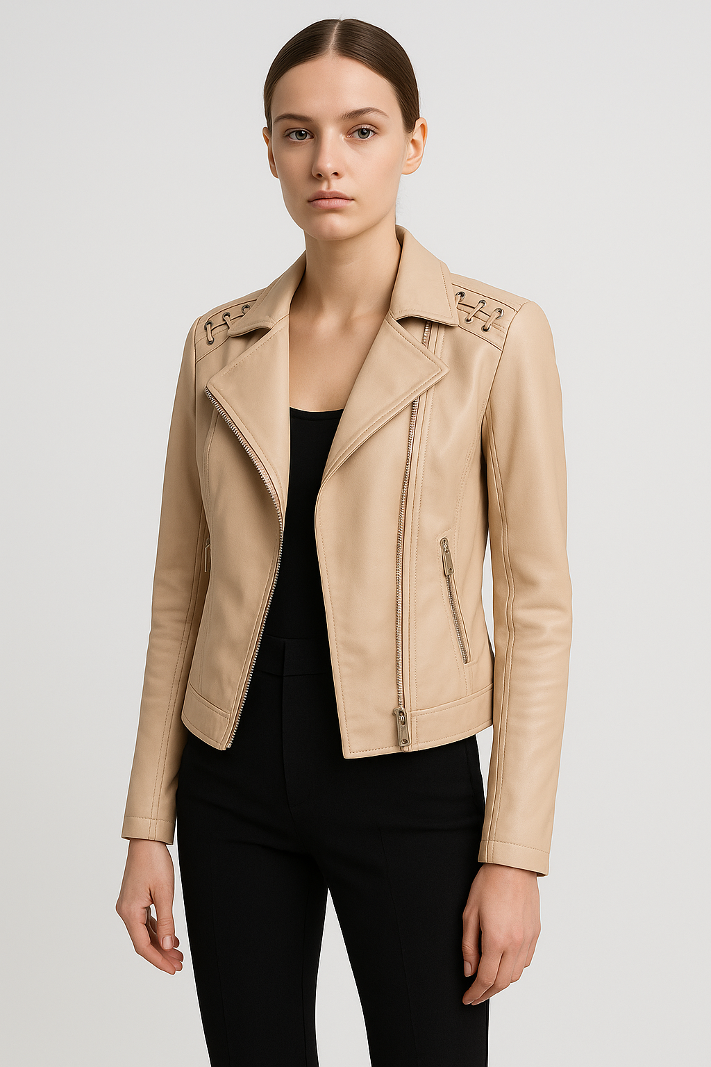 LeRoxy | Stijlvolle Leren Jas | Tijdloos Design & Premium Kwaliteit