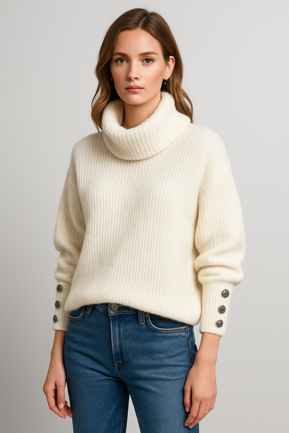 LeRoxy | Lichte Turtleneck Pullover voor Dames