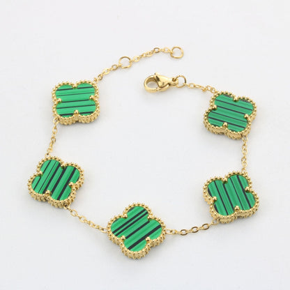 Premium | Zomer | Klaver Armband | Stijlvol, Geluk en Hoop