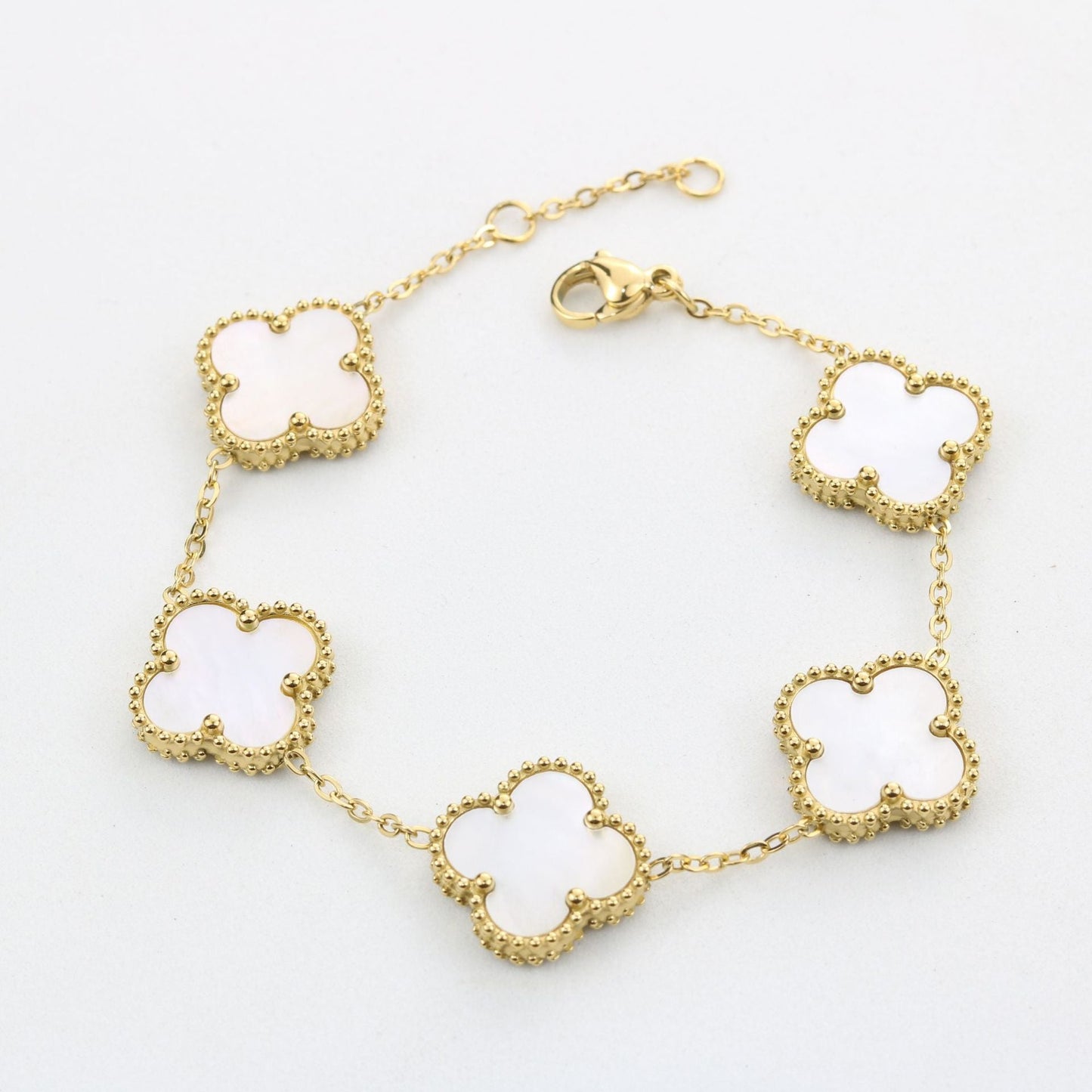 Premium | Zomer | Klaver Armband | Stijlvol, Geluk en Hoop