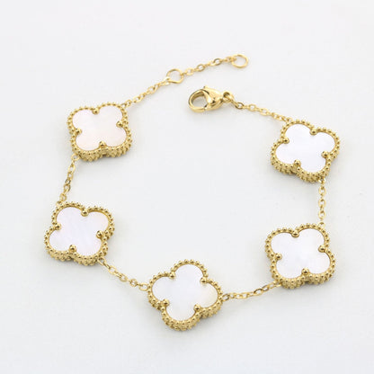 Premium | Zomer | Klaver Armband | Stijlvol, Geluk en Hoop