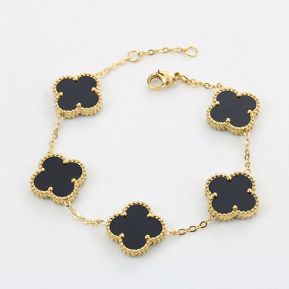 Premium | Zomer | Klaver Armband | Stijlvol, Geluk en Hoop
