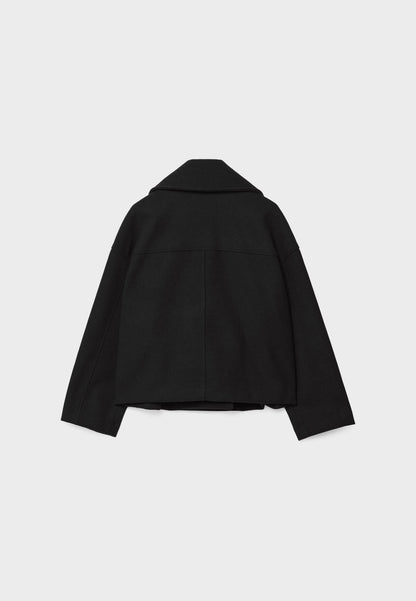 LeRoxy | Dames Korte Double Breasted Jas | Elegante Tussenjas voor Voorjaar & Najaar
