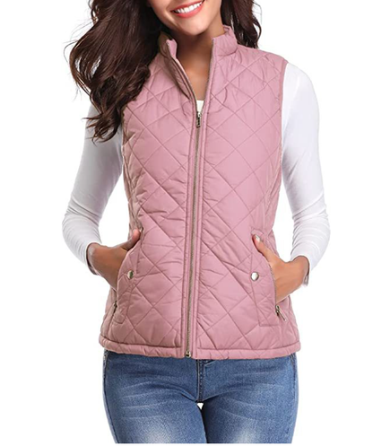 LeRoxy | Dames Gequilted Bodywarmer met Rits en Zakken | Comfortabel en Stijlvol Vest