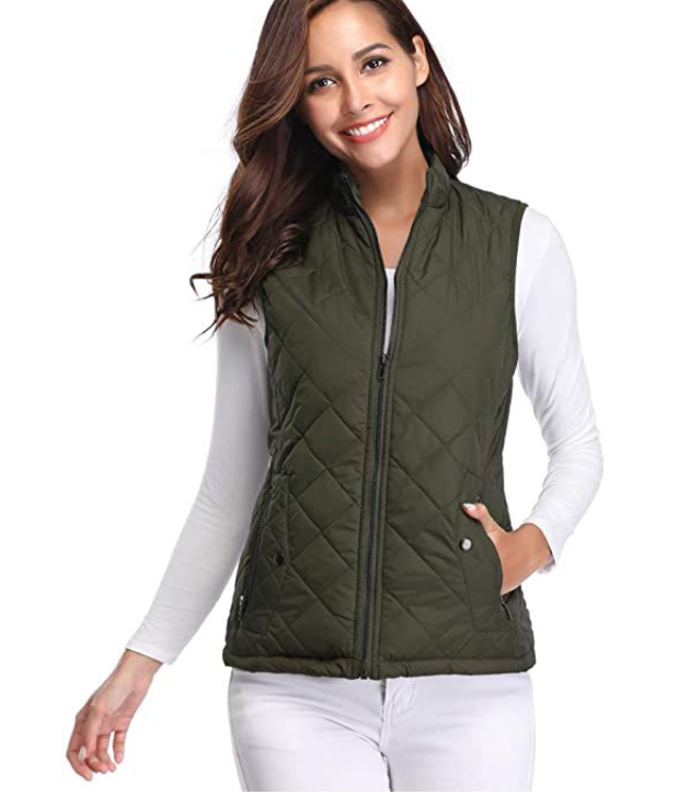 LeRoxy | Dames Gequilted Bodywarmer met Rits en Zakken | Comfortabel en Stijlvol Vest
