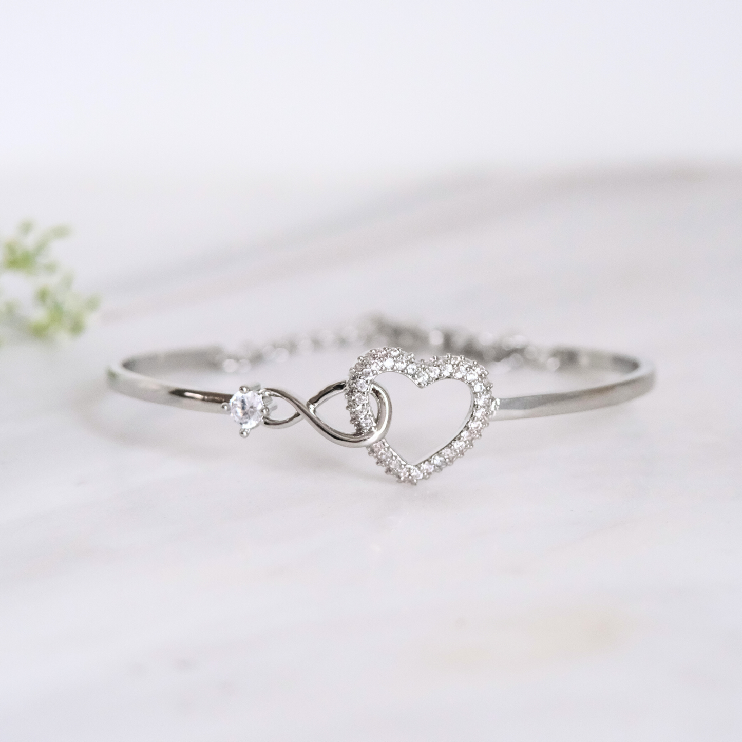LeRoxy | Infinity Armband Moeder & Dochter | Altijd In Mijn Hart Sieraad