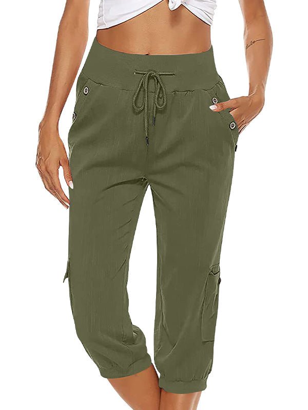 LeRoxy | Comfortabele Dames Capribroek met Verstelbare Taille