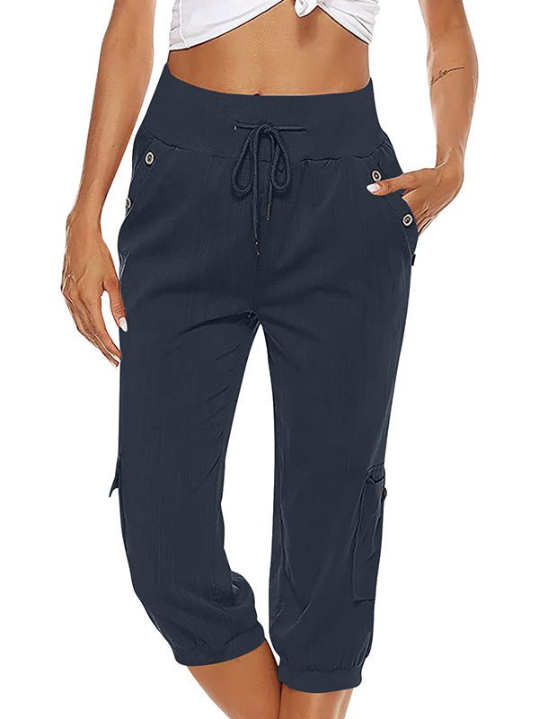 LeRoxy | Comfortabele Dames Capribroek met Verstelbare Taille