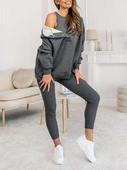 LeRoxy Comfy Sweatshirt met Capuchon - Comfortabel en Stijlvol