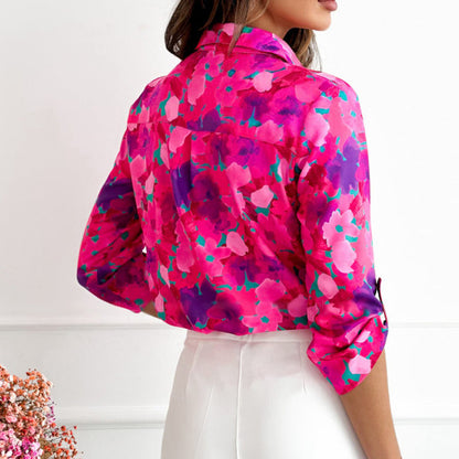 LeRoxy | Casual Dames Blouse met Bloemenprint | Comfortabel & Stijlvol