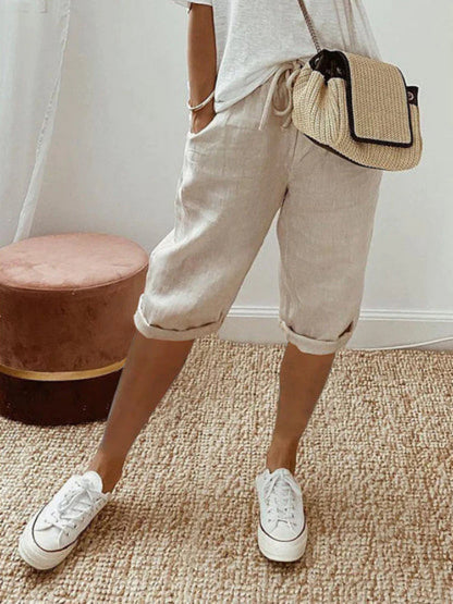 LeRoxy | Lichtgewicht Katoenen Zomershorts voor Dames | Minou | Comfort en Stijl voor de Zomer