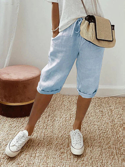 LeRoxy | Lichtgewicht Katoenen Zomershorts voor Dames | Minou | Comfort en Stijl voor de Zomer