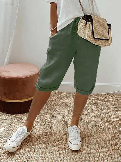 LeRoxy | Lichtgewicht Katoenen Zomershorts voor Dames | Minou | Comfort en Stijl voor de Zomer