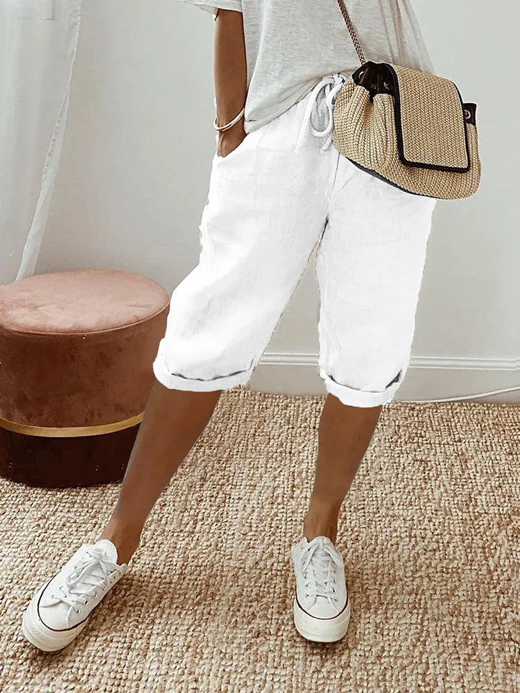 LeRoxy | Lichtgewicht Katoenen Zomershorts voor Dames | Minou | Comfort en Stijl voor de Zomer