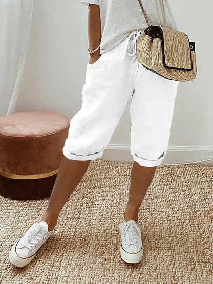 LeRoxy | Lichtgewicht Katoenen Zomershorts voor Dames | Minou | Comfort en Stijl voor de Zomer