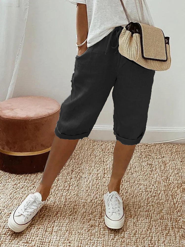 LeRoxy | Lichtgewicht Katoenen Zomershorts voor Dames | Minou | Comfort en Stijl voor de Zomer