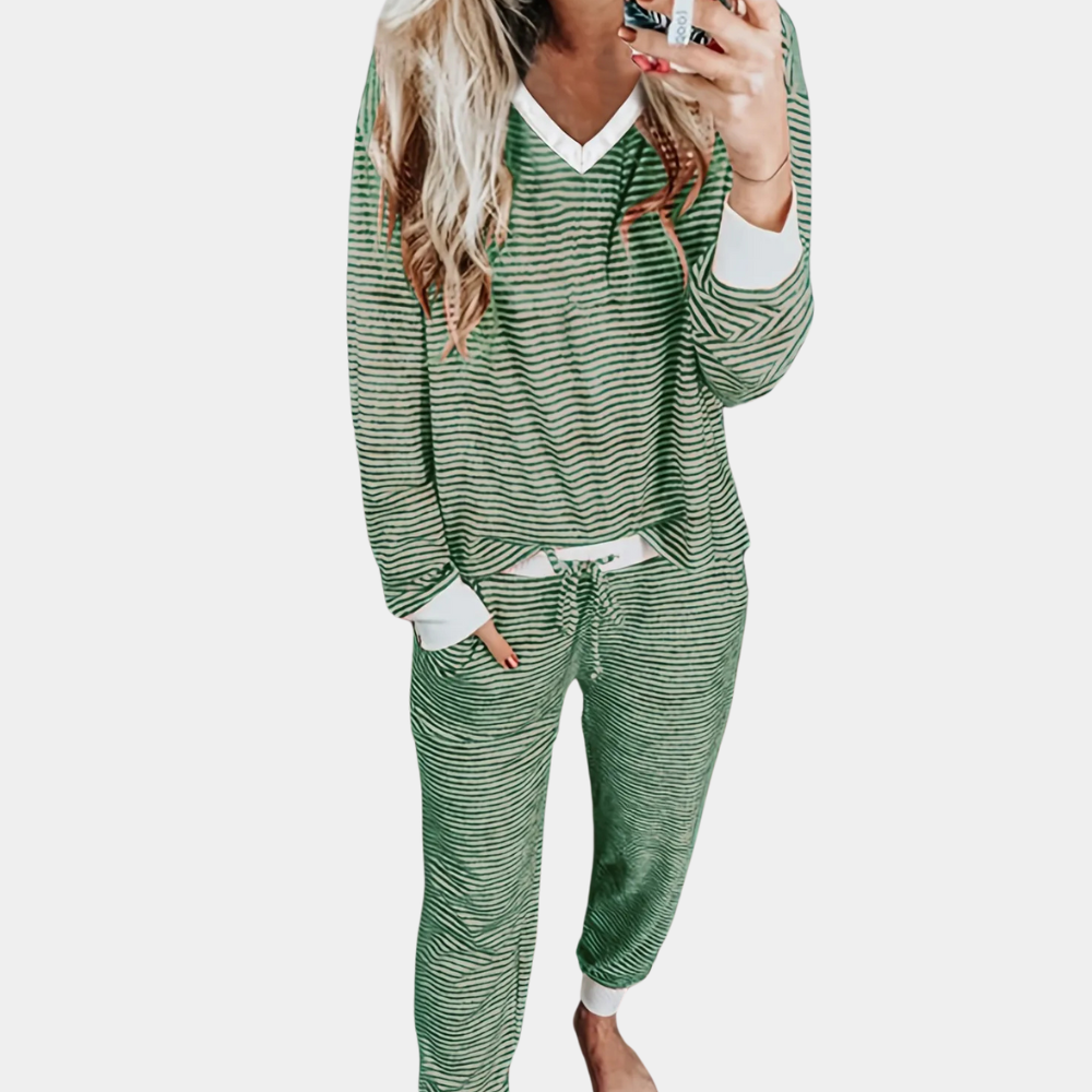 LeRoxy | Trendy Pyjamaset voor Dames - Comfortabel & Stijlvol voor Elke Nacht