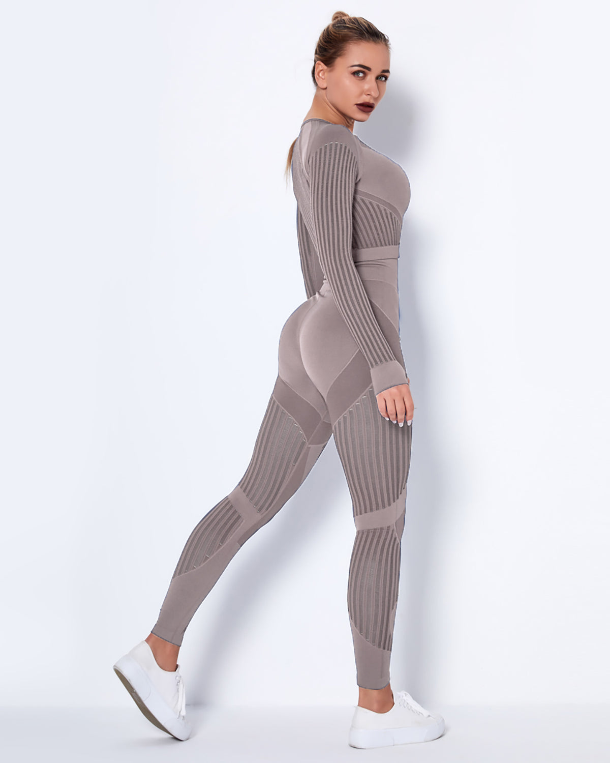 LeRoxy | Lange Mouw Shirt | Bruin | Comfortabel & Stijlvol