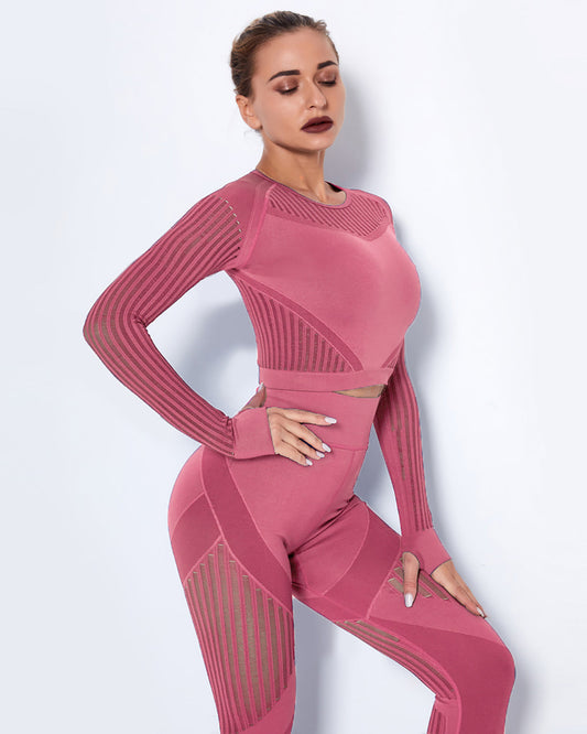 LeRoxy | Long Sleeve Dames | Roze Shirt | Comfortabele Lange Mouw Top