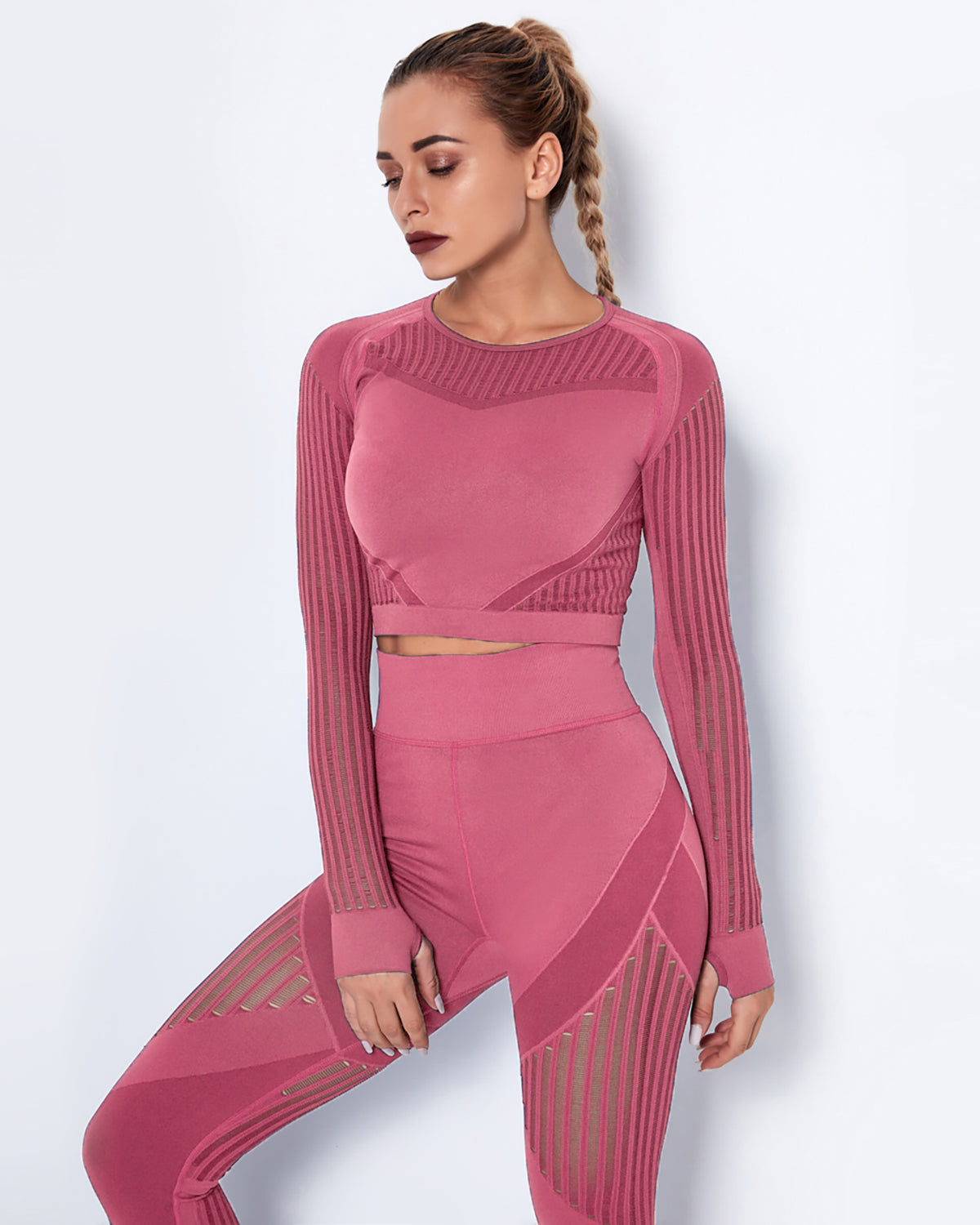 LeRoxy | Long Sleeve Dames | Roze Shirt | Comfortabele Lange Mouw Top