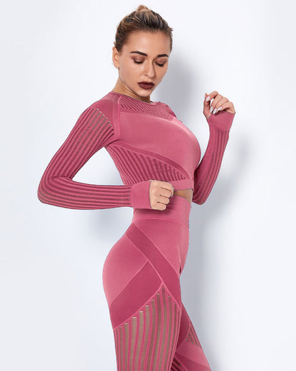 LeRoxy | Long Sleeve Dames | Roze Shirt | Comfortabele Lange Mouw Top