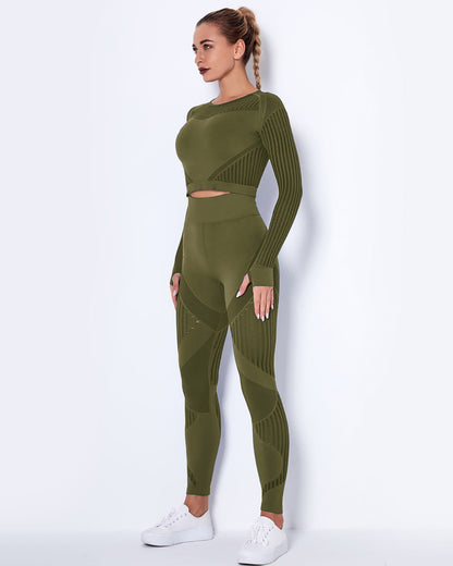 LeRoxy | Long Sleeve T-shirt | Groen | Comfortabel & Stijlvol