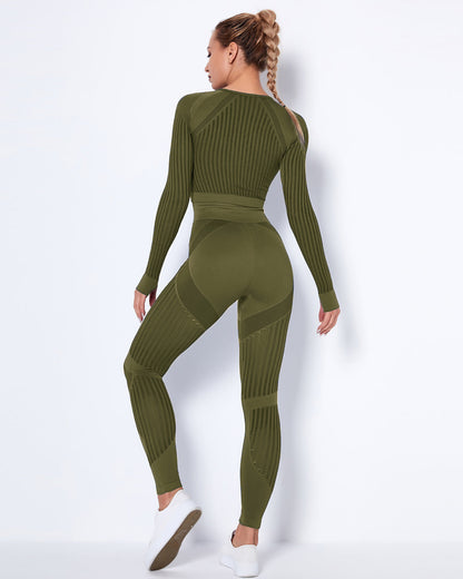 LeRoxy | Long Sleeve T-shirt | Groen | Comfortabel & Stijlvol