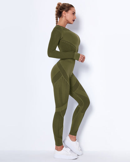 LeRoxy | Long Sleeve T-shirt | Groen | Comfortabel & Stijlvol
