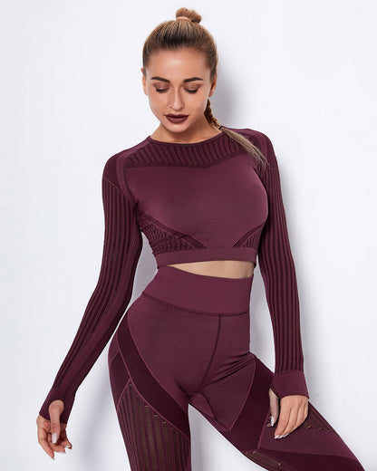 LeRoxy | Longsleeve Shirt voor Vrouwen | Bordeauxrood | Casual Sportieve Pasvorm