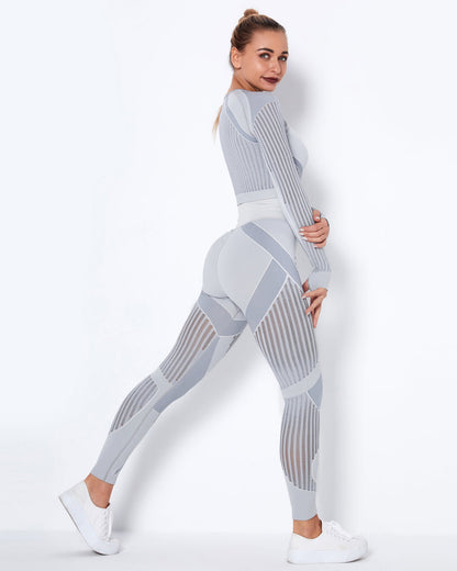LeRoxy | Long Sleeve Grijs | Comfortabele en Stijlvolle Lange Mouw Shirt