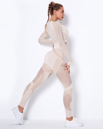 LeRoxy | Long Sleeve T-shirt | Khaki | Comfortabele Lange Mouw