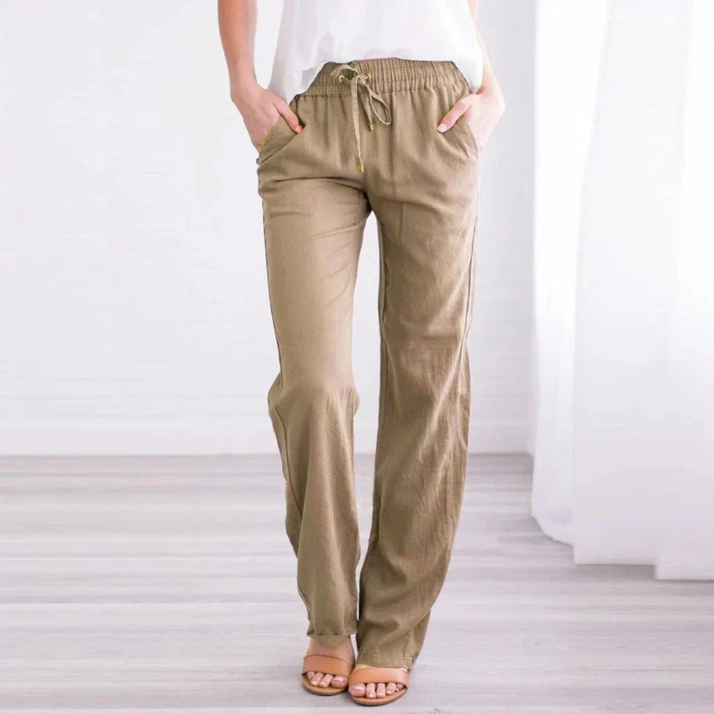 LeRoxy | Comfortabele lichtgewicht damesbroek | Zomerse casual pasvorm