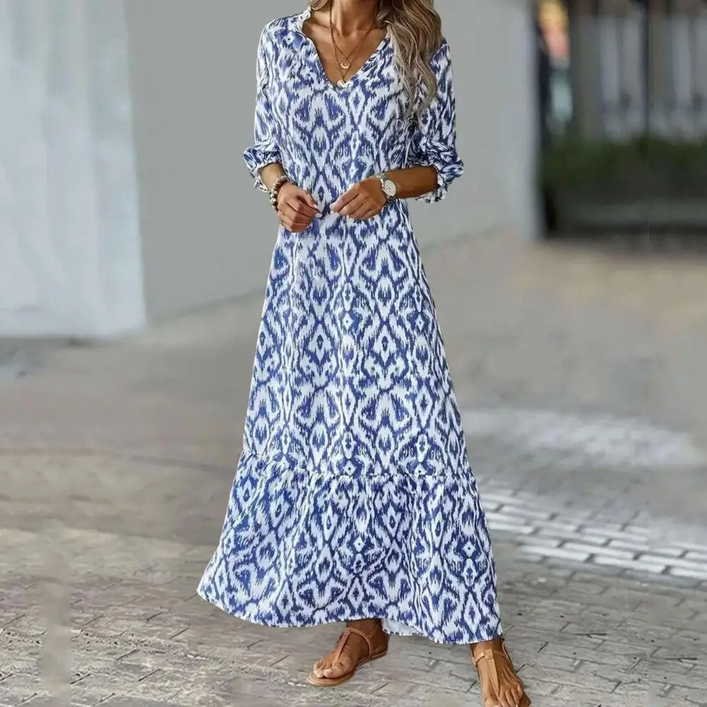 LeRoxy | Zomerjurk Dames | V-Hals, Licht & Comfortabel