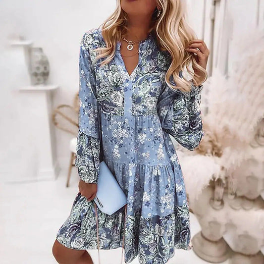 LeRoxy - Jurk in Etnostijl met Print | Bohemian Fashion voor een Unieke Look
