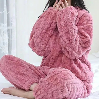 LeRoxy | ComfyCozy Fleece Pyjama Set | Warme en Comfortabele Nachtkleding