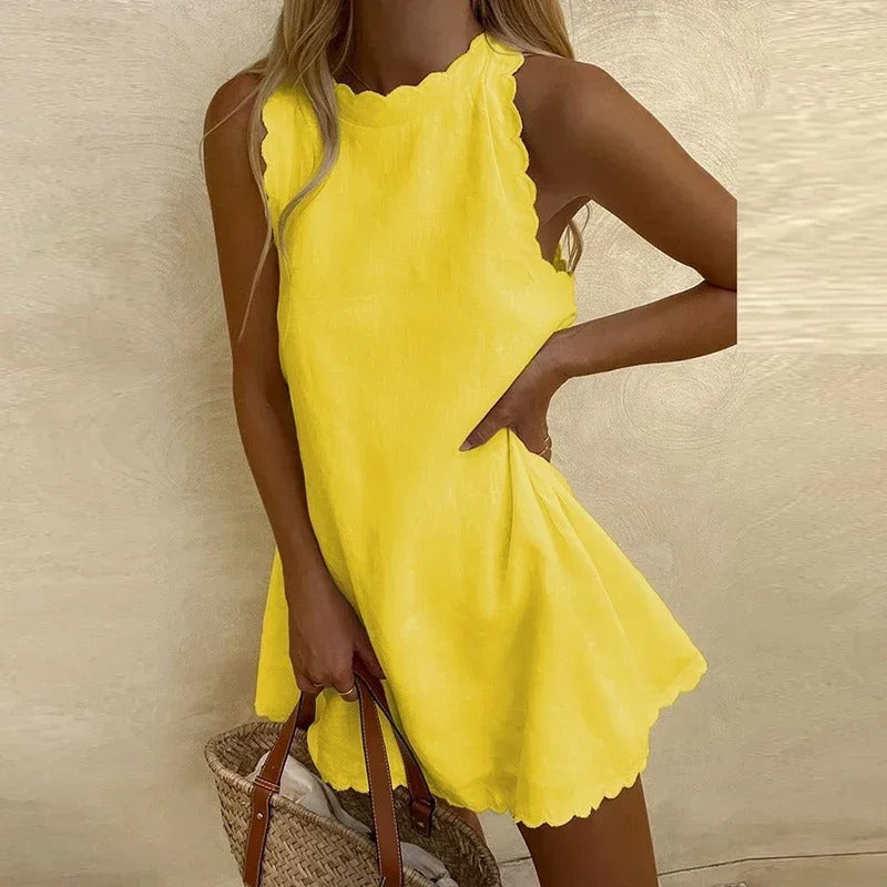 LeRoxy | Dames Mini Jurk | Speels en Stijlvol Design voor Zomer en Feestjes