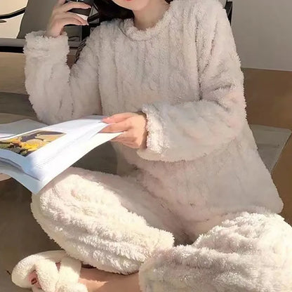 LeRoxy | ComfyCozy Fleece Pyjama Set | Warme en Comfortabele Nachtkleding