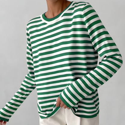 LeRoxy | Gestreept T-Shirt met Lange Mouwen | Stijlvol & Comfortabel voor Vrouwen