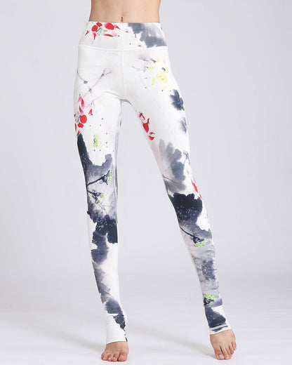 LeRoxy | Blossom Watercolor Leggings | Comfortable & Stylish Floral Design for Activewear
