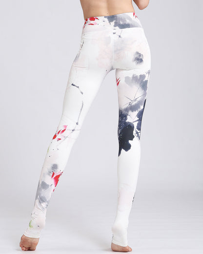 LeRoxy | Blossom Watercolor Leggings | Comfortable & Stylish Floral Design for Activewear