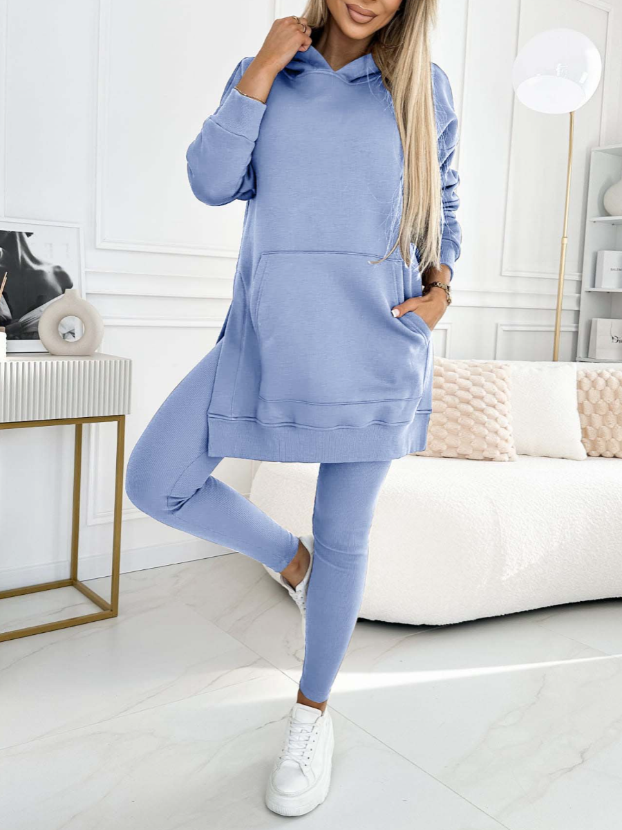 LeRoxy Elegante Hoodie en Legging Set | Comfortabele en Stijlvolle Mode voor Elke Gelegenheid