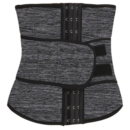 LeRoxy | Dames Sauna Taille Trainer | Afslank Corset voor Sport | Zwart of Grijs