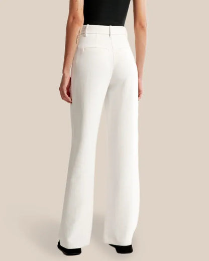 LeRoxy | Wijde Pijp Broek – Stijlvolle en Comfortabele Broek voor Ontspannen Chic
