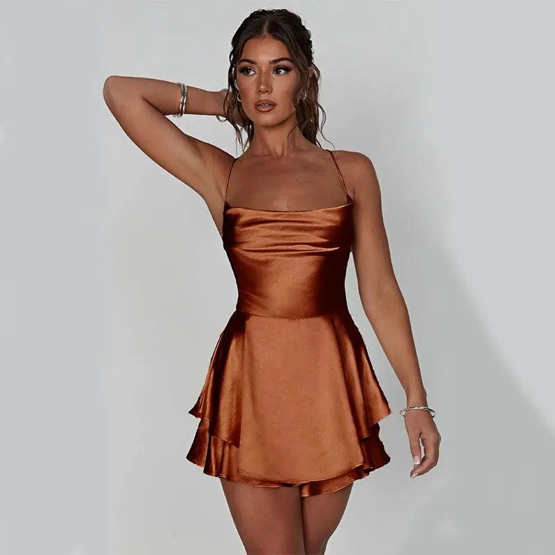 LeRoxy | Dames Mini Jurk | Stijlvol en Comfortabel voor Zomer en Feestjes
