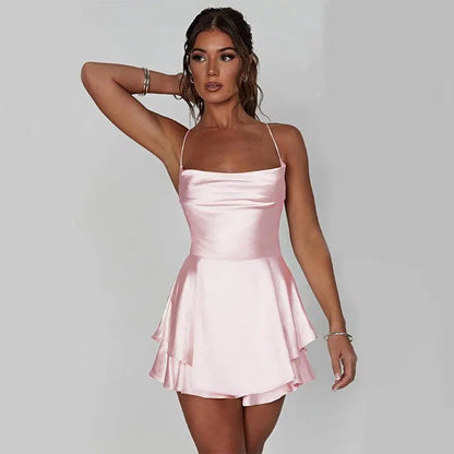 LeRoxy | Dames Mini Jurk | Stijlvol en Comfortabel voor Zomer en Feestjes