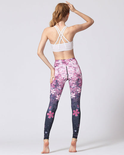 LeRoxy | Leggings | Stijlvolle Bloemenprint Leggings voor Comfort en Beweging