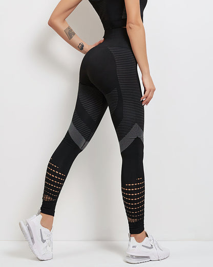 LeRoxy | Tribeca Seamless Leggings Zwart | Comfortabele Legging voor Sport en Dagelijks Gebruik