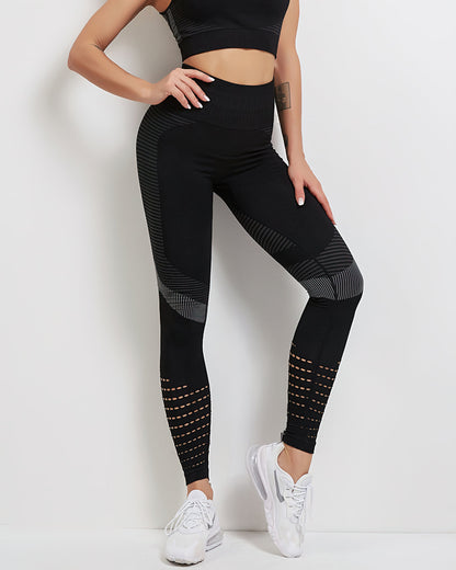 LeRoxy | Tribeca Seamless Leggings Zwart | Comfortabele Legging voor Sport en Dagelijks Gebruik